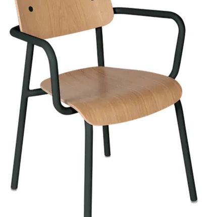 Studie Oak Armchair - hospitality