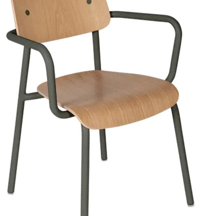 Studie Oak Armchair - hospitality