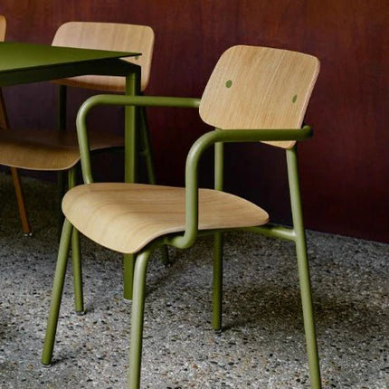Studie Oak Armchair - hospitality