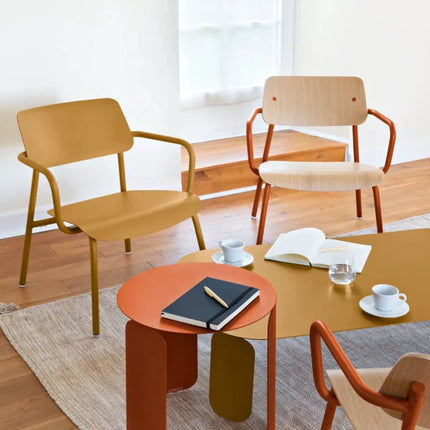 Studie Oak Lounge Armchair - hospitality