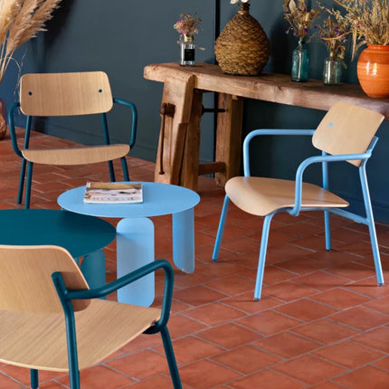 Studie Oak Lounge Armchair - hospitality