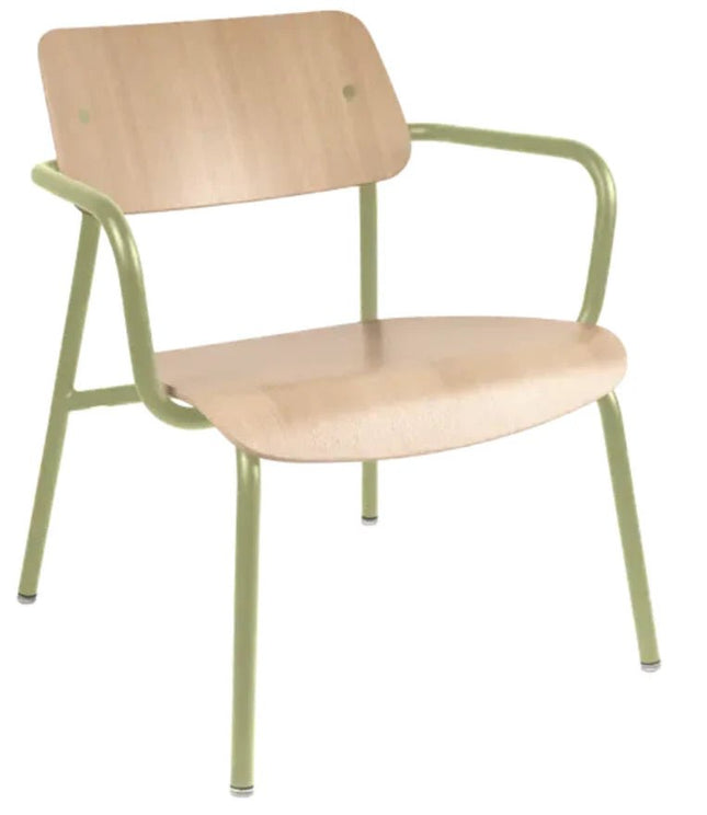 Studie Oak Lounge Armchair - hospitality