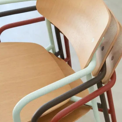 Studie Oak Lounge Armchair - hospitality