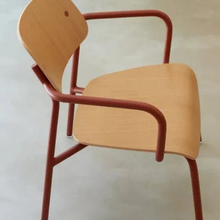 Studie Oak Lounge Armchair - hospitality