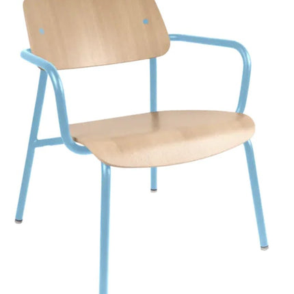 Studie Oak Lounge Armchair - hospitality