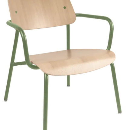 Studie Oak Lounge Armchair - hospitality