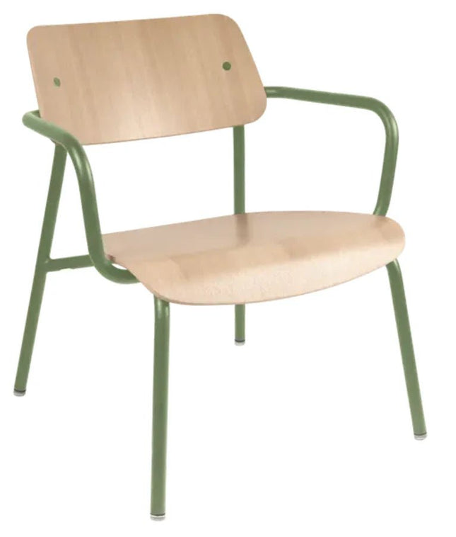 Studie Oak Lounge Armchair - hospitality