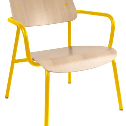 Studie Oak Lounge Armchair - hospitality