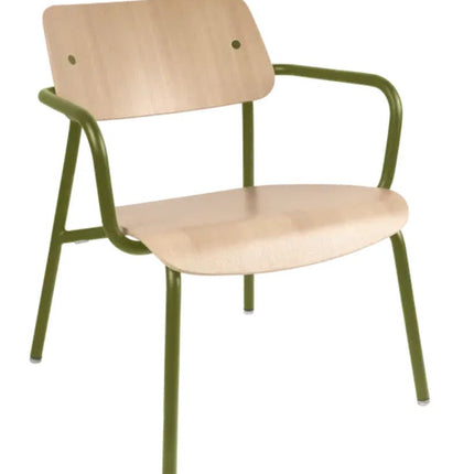 Studie Oak Lounge Armchair - hospitality