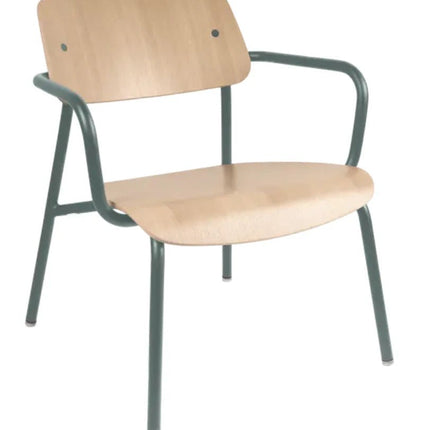Studie Oak Lounge Armchair - hospitality