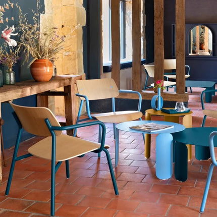 Studie Oak Lounge Armchair - hospitality