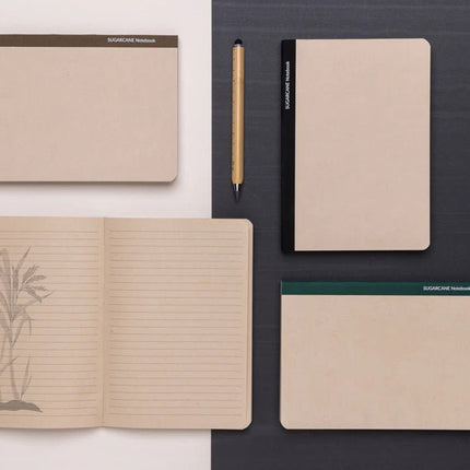 Stylo Sugarcane paper A5 Notebook - hospitality