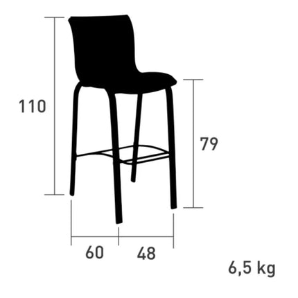Summer High Stool - hospitality