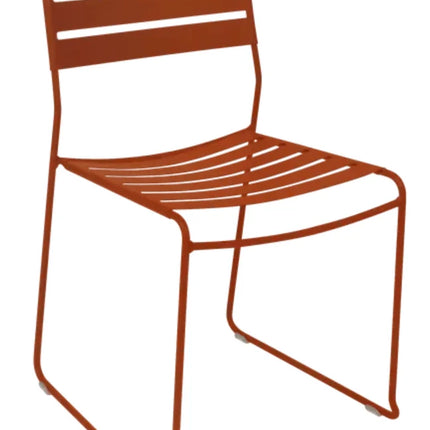 Deep blue Fermob Surprising outdoor chair with a modern design