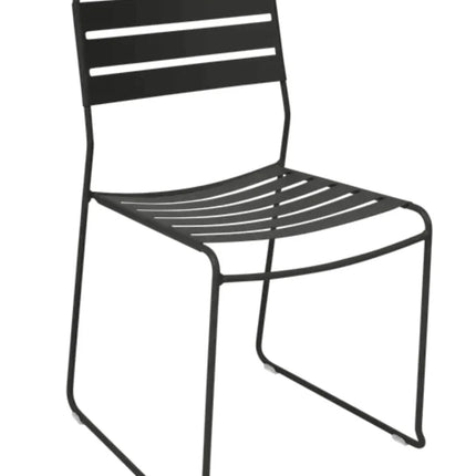Black Fermob Surprising outdoor chair with a sleek design