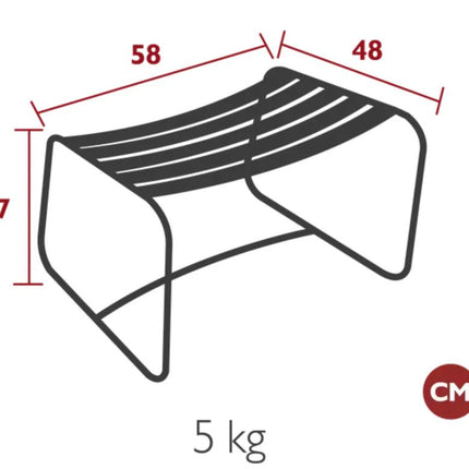 Surprising Teak Footrest - hospitality