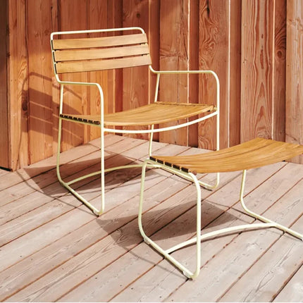 Surprising Teak Footrest - hospitality