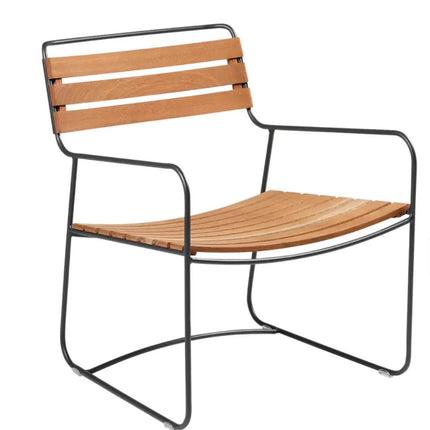Surprising Teak Low Armchair - hospitality