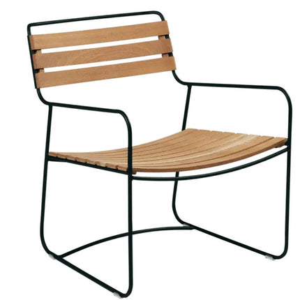 Surprising Teak Low Armchair - hospitality