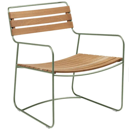 Surprising Teak Low Armchair - hospitality