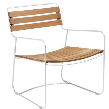 Surprising Teak Low Armchair - hospitality