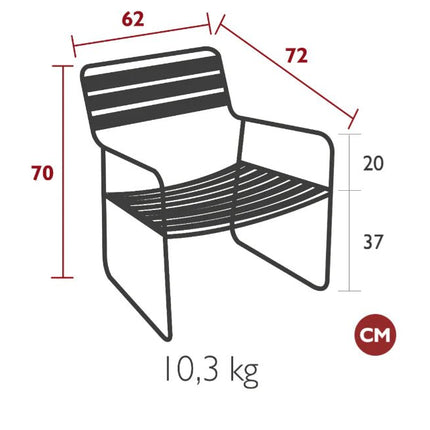 Surprising Teak Low Armchair - hospitality