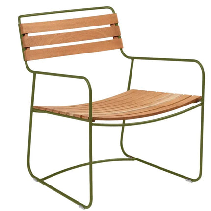 Surprising Teak Low Armchair - hospitality