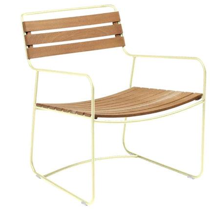 Surprising Teak Low Armchair - hospitality
