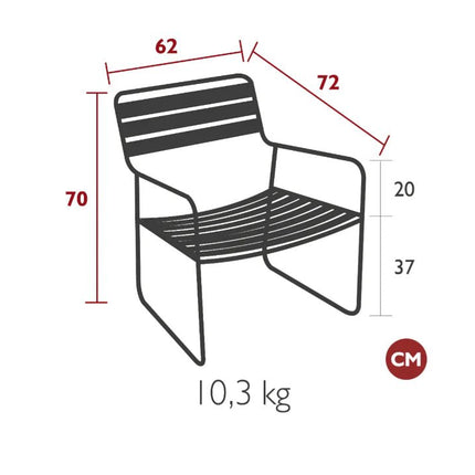 Surprising Teak Low Armchair - hospitality