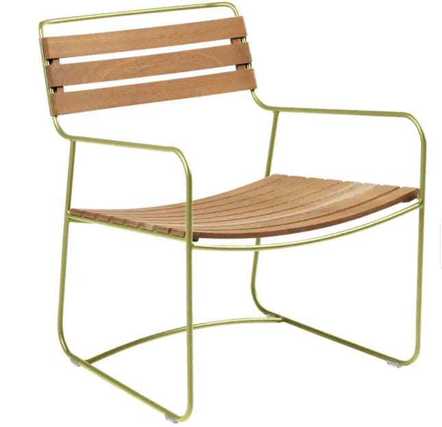 Surprising Teak Low Armchair - hospitality