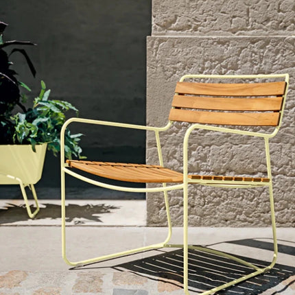 Surprising Teak Low Armchair - hospitality