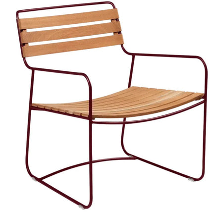 Surprising Teak Low Armchair - hospitality