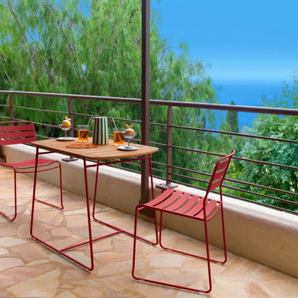 Surprising Teak Table 90 x 60cm - hospitality