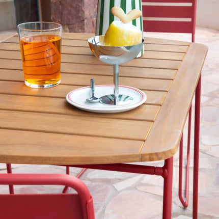 Surprising Teak Table 90 x 60cm - hospitality