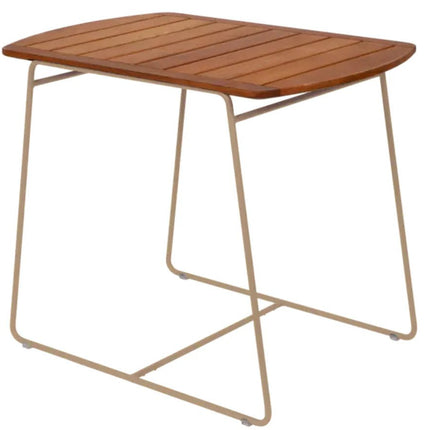 Surprising Teak Table 90 x 60cm - hospitality