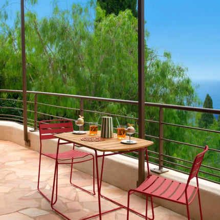 Surprising Teak Table 90 x 60cm - hospitality