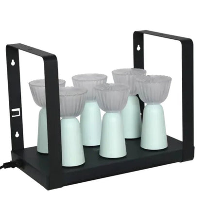 SWIING Lamps Set of 6 Rechargeable with Charging Tray - hospitality