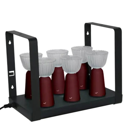 SWIING Lamps Set of 6 Rechargeable with Charging Tray - hospitality