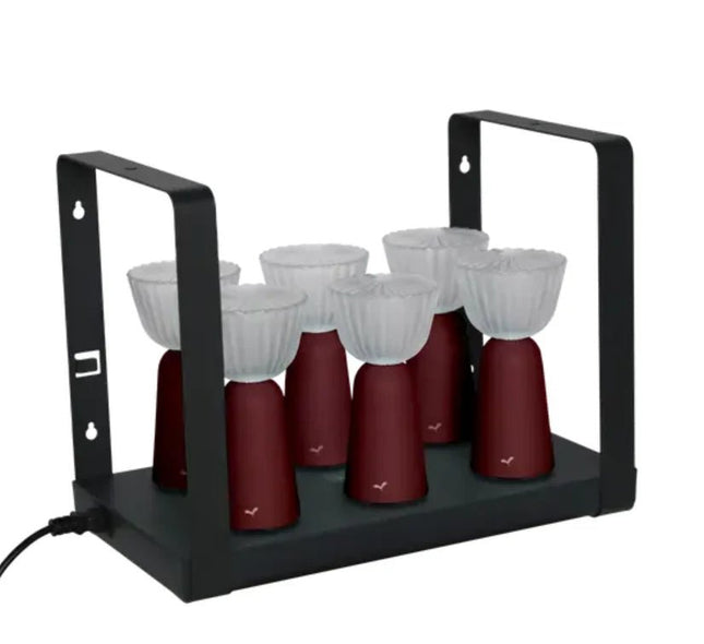 SWIING Lamps Set of 6 Rechargeable with Charging Tray - hospitality