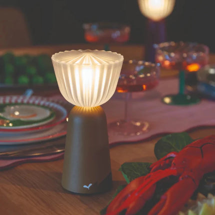 SWIING Lamps Set of 6 Rechargeable with Charging Tray - hospitality