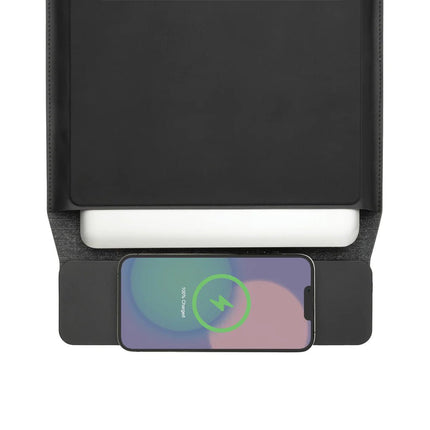 Swiss Peak 15W magnetic charging laptop sleeve 14-15,6" - hospitality