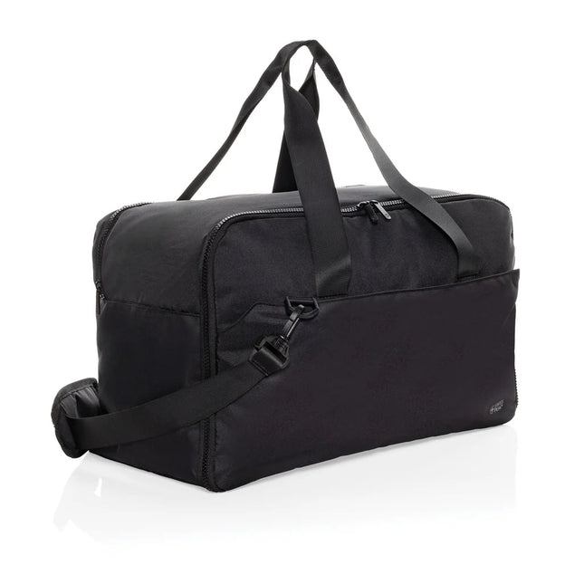 Swiss Peak Aware™ RPET 15.6 inch laptop weekend bag - hospitality