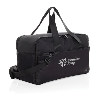 Swiss Peak Aware™ RPET 15.6 inch laptop weekend bag - hospitality