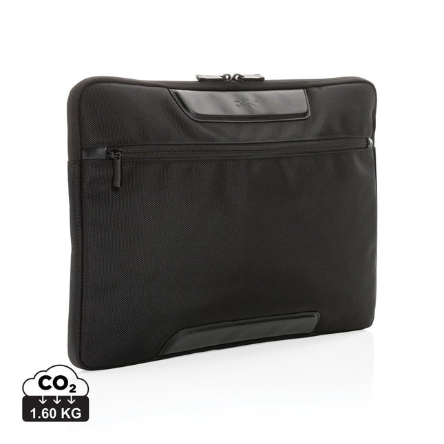 Swiss Peak AWARE™ RPET Voyager 15.6" laptop sleeve - hospitality
