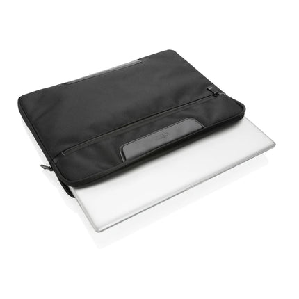 Swiss Peak AWARE™ RPET Voyager 15.6" laptop sleeve - hospitality