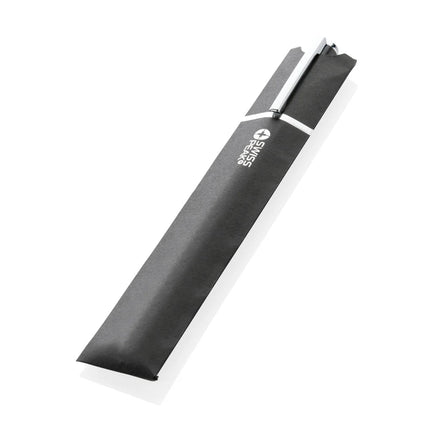 Swiss Peak Cedar RCS certified recycled aluminium pen - hospitality