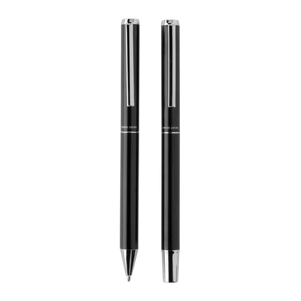 Swiss Peak Cedar RCS certified recycled aluminum pen set - hospitality
