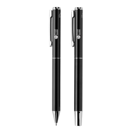 Swiss Peak Cedar RCS certified recycled aluminum pen set - hospitality