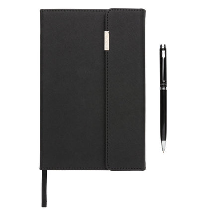 Swiss Peak deluxe A5 notebook and pen set - hospitality