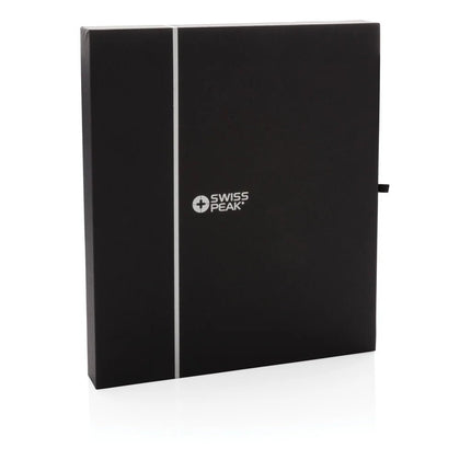 Swiss Peak deluxe A5 notebook and pen set - hospitality